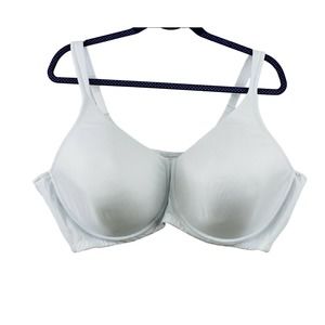 Womens 52 DD Leading Lady Bra White Padded Contour Underwire Style 5028